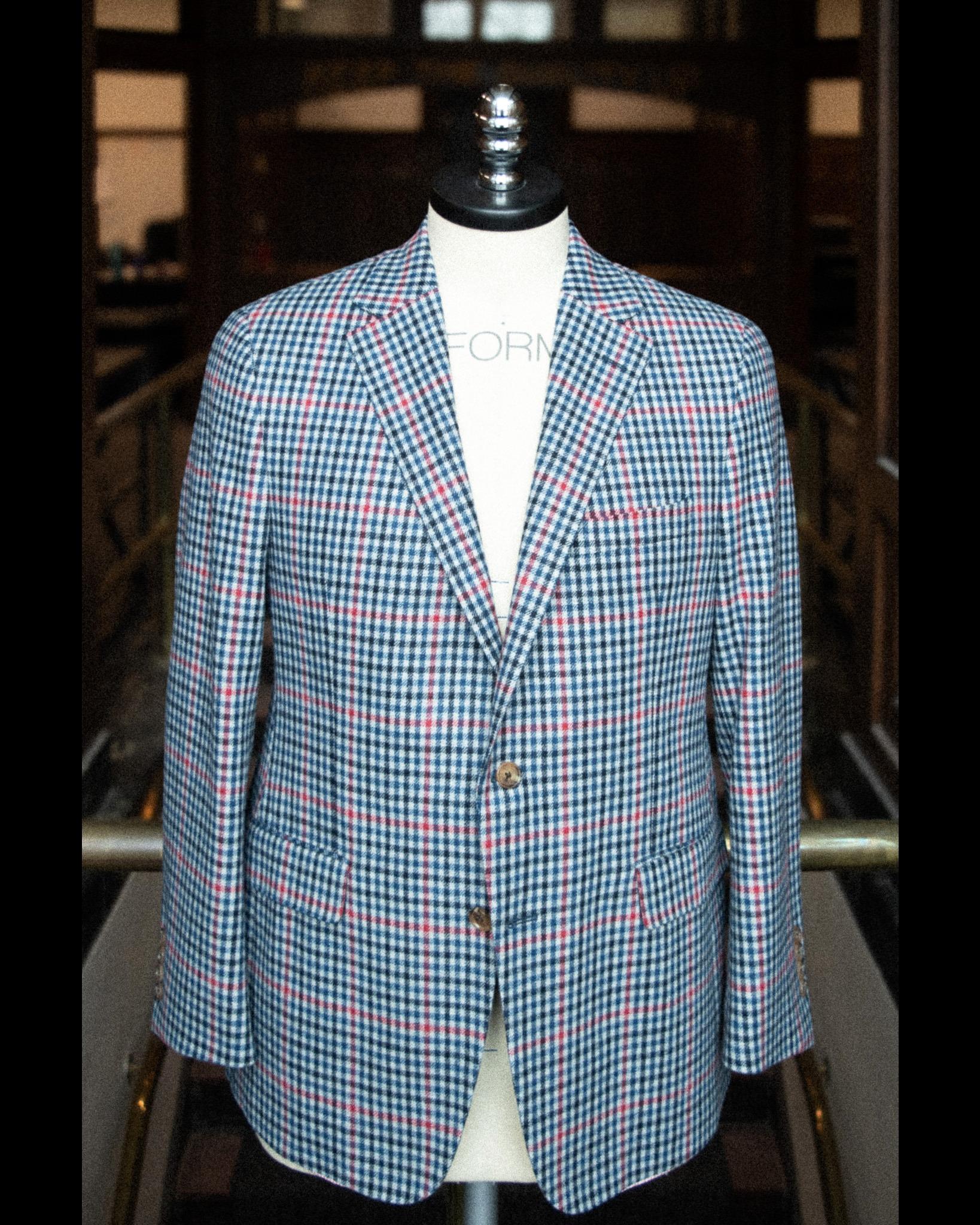 Officer's coat in classic wool melton